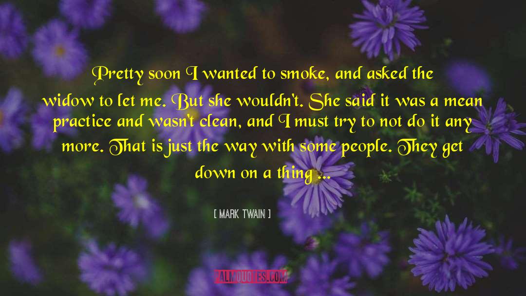 The Widow quotes by Mark Twain