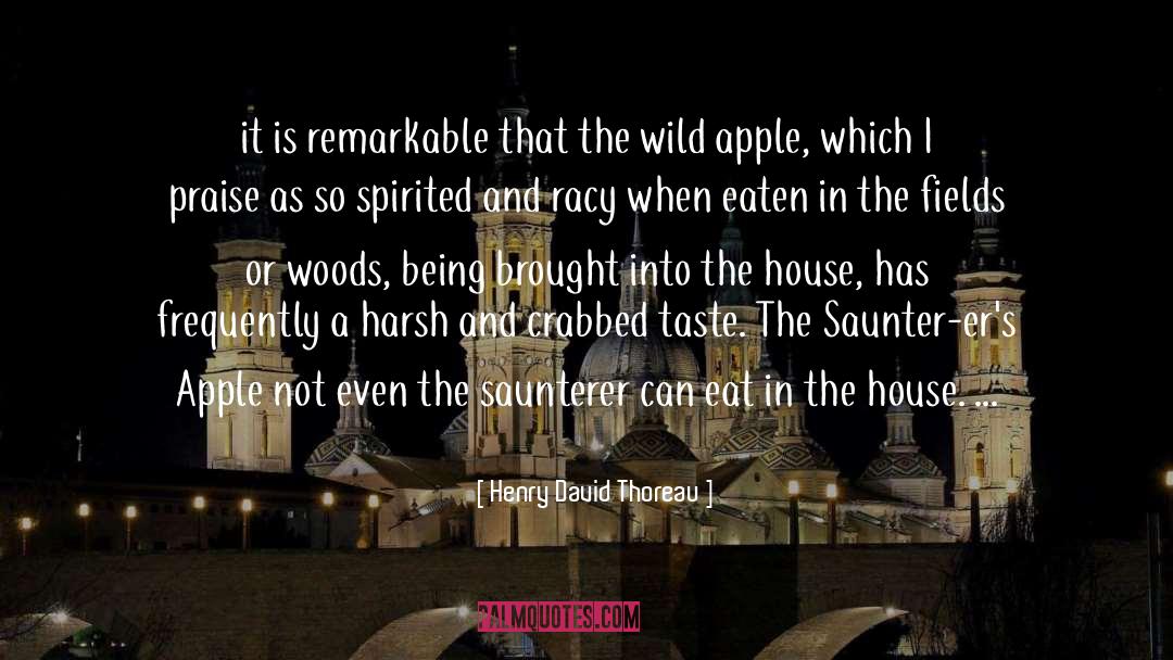 The Wild Hunt quotes by Henry David Thoreau