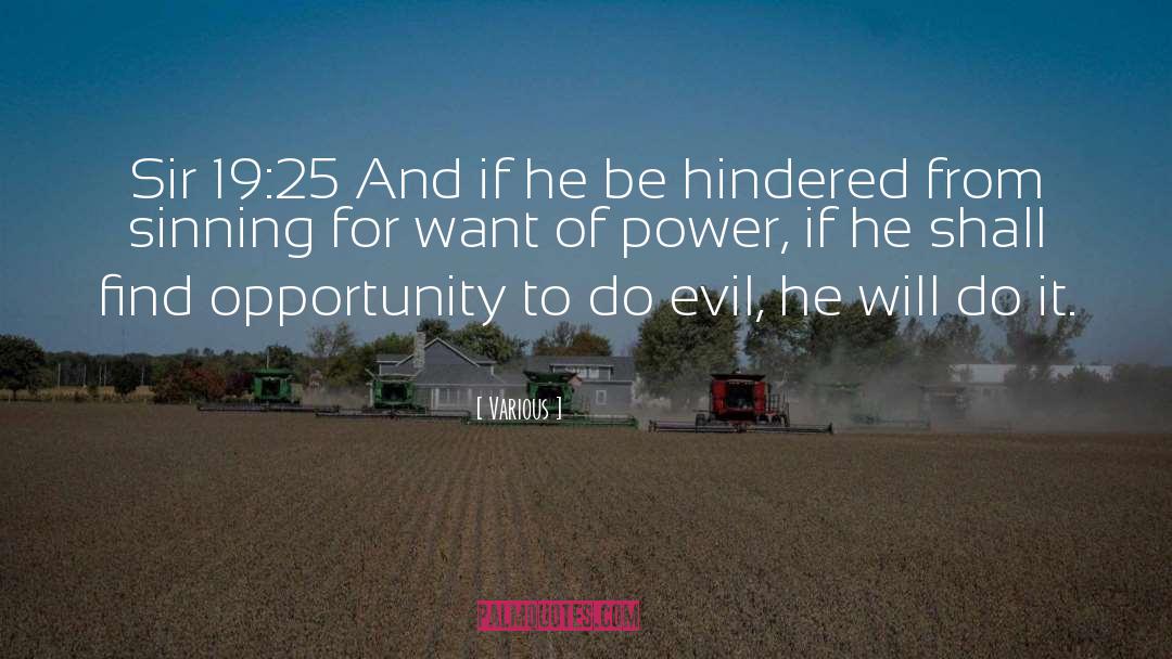 The Will To Power quotes by Various