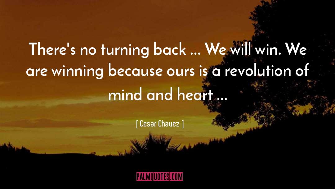 The Win quotes by Cesar Chavez