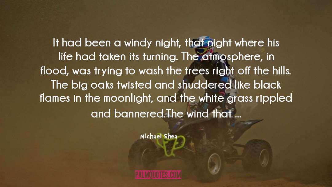 The Wind Is Rising quotes by Michael Shea