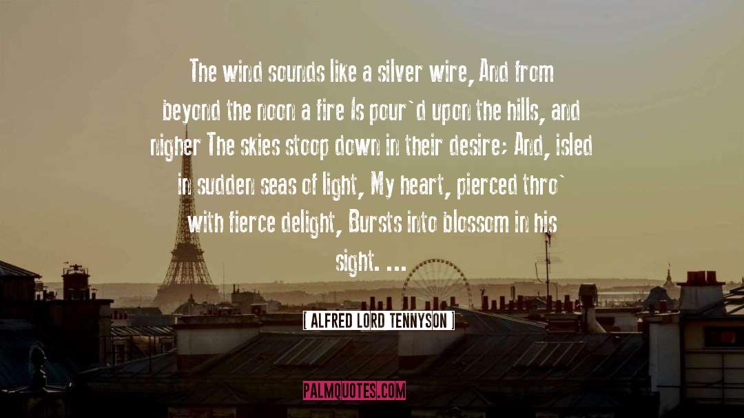 The Wind quotes by Alfred Lord Tennyson
