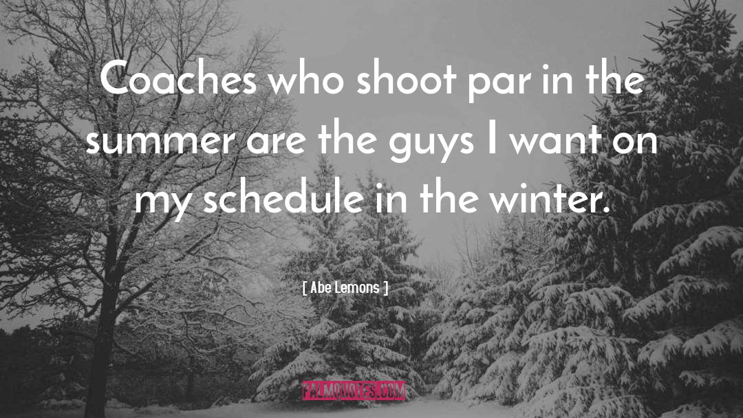 The Winter Boy quotes by Abe Lemons