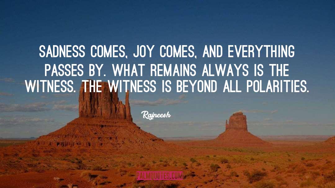 The Witness quotes by Rajneesh