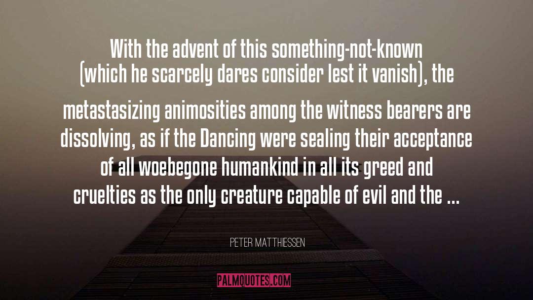 The Witness quotes by Peter Matthiessen