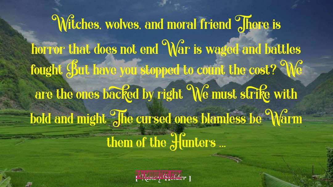 The Wolves Of Midwinter quotes by Nancy Holder