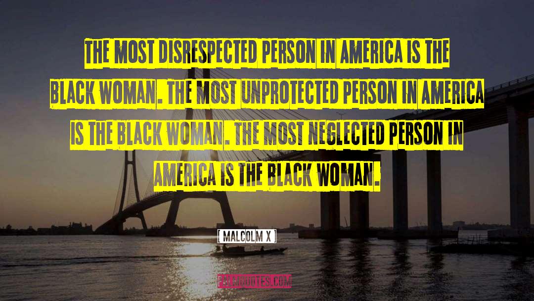 The Woman In Black quotes by Malcolm X