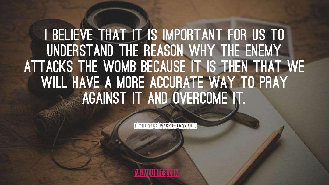 The Womb quotes by Theresa Pecku-Laryea