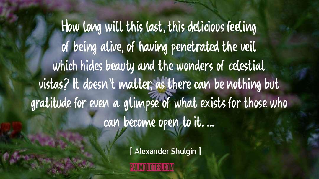The Wonders quotes by Alexander Shulgin