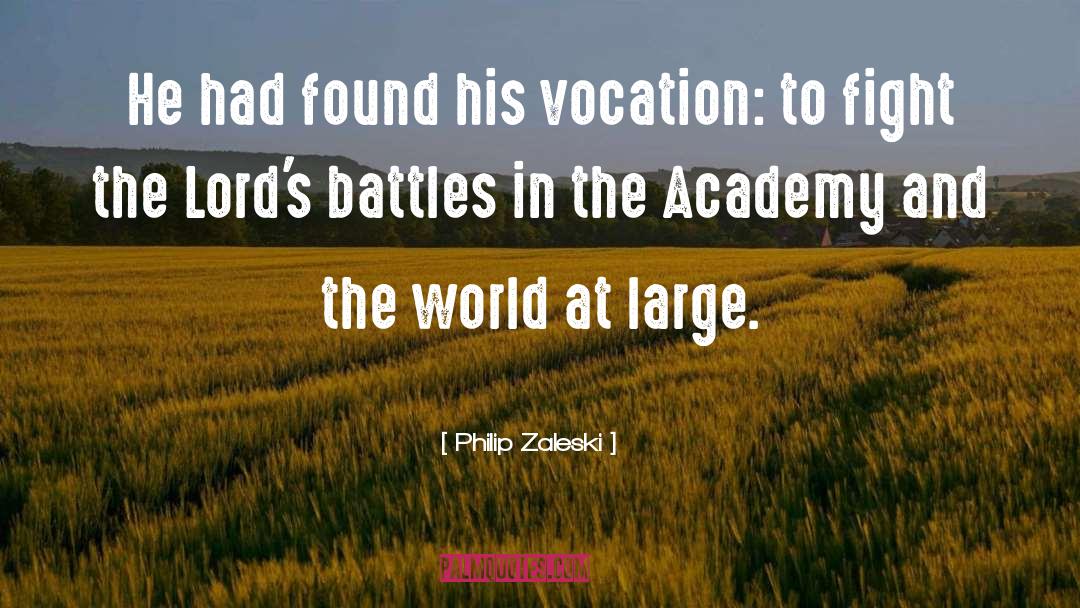 The World At Large quotes by Philip Zaleski