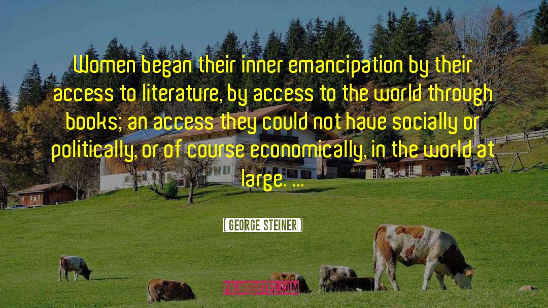 The World At Large quotes by George Steiner