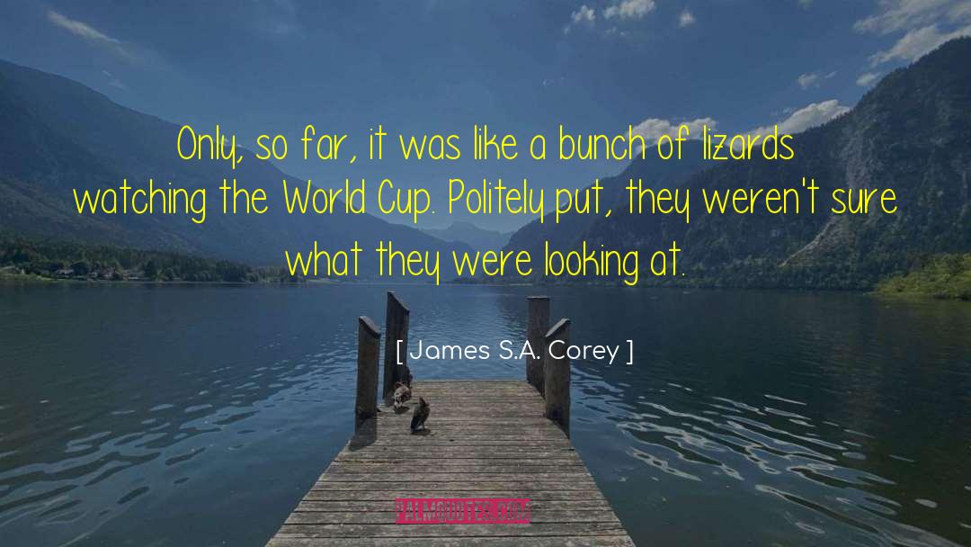 The World S A Stage quotes by James S.A. Corey