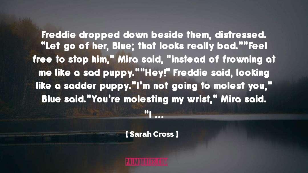 The Wrist In Splint quotes by Sarah Cross