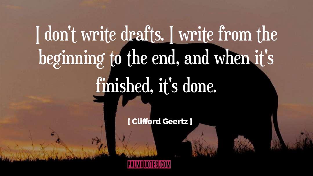 The Write Time quotes by Clifford Geertz