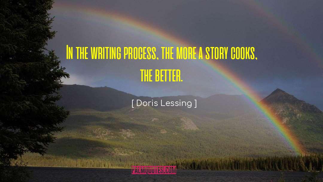 The Writing Process quotes by Doris Lessing