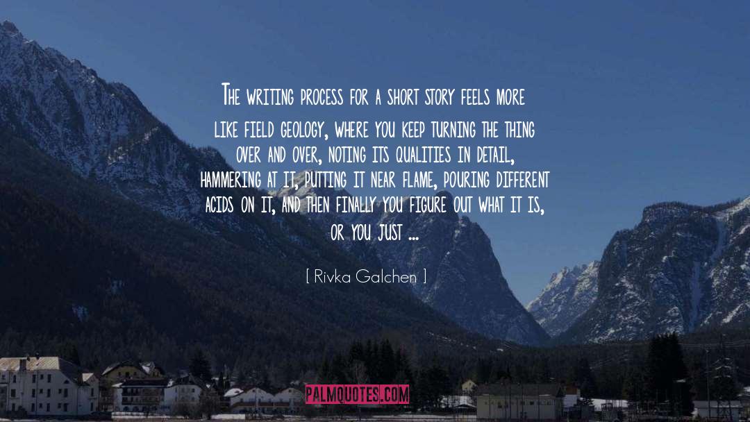 The Writing Process quotes by Rivka Galchen