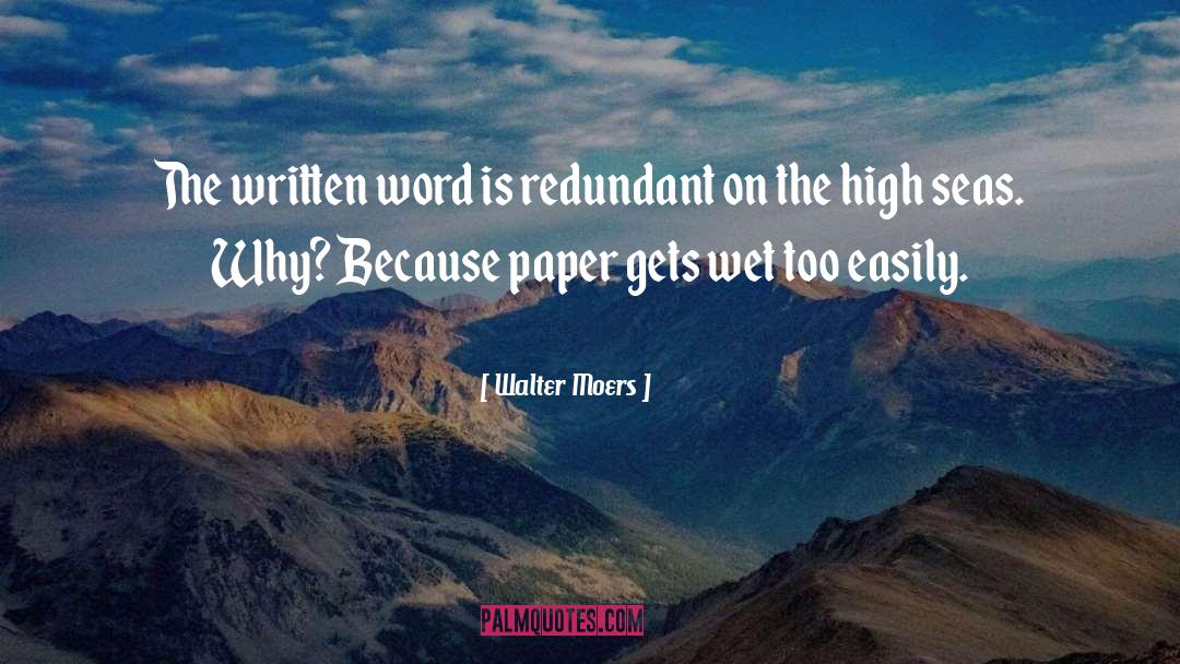 The Written Word quotes by Walter Moers