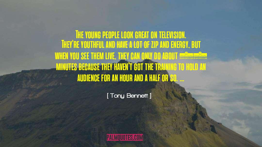 The Young People quotes by Tony Bennett