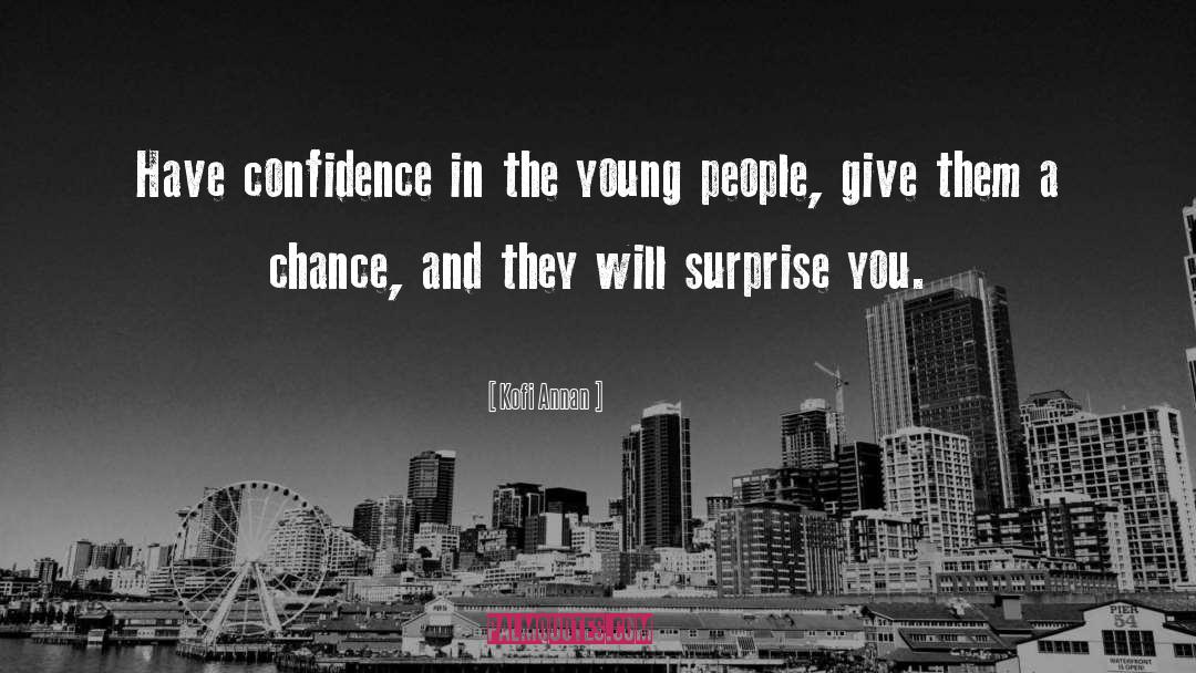 The Young People quotes by Kofi Annan