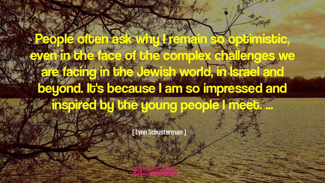 The Young People quotes by Lynn Schusterman