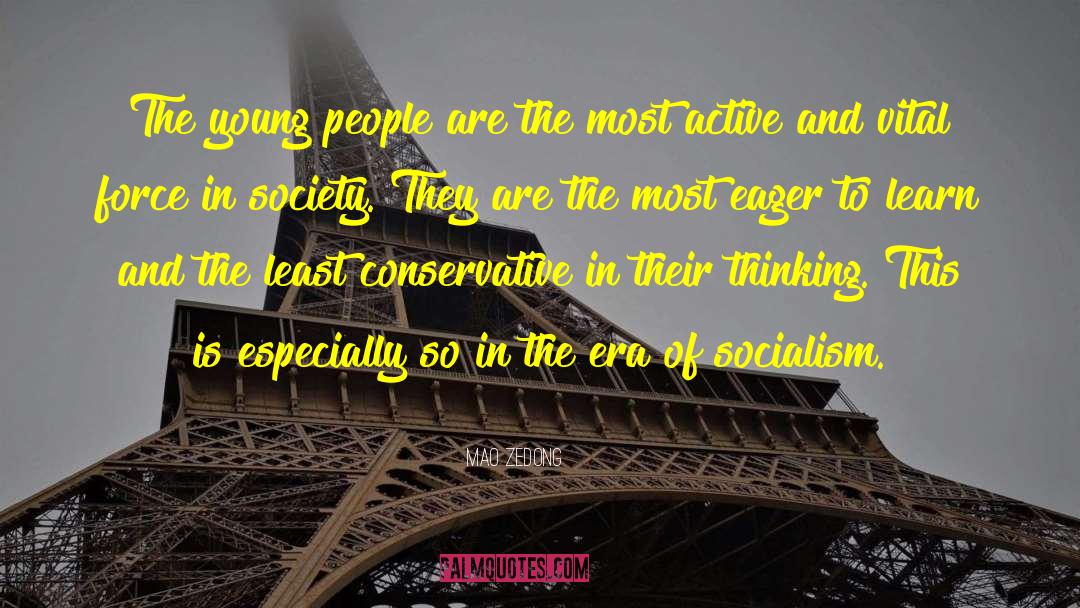 The Young People quotes by Mao Zedong