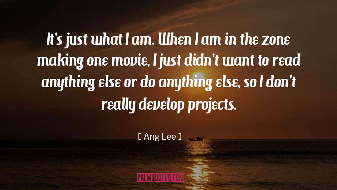 The Zone quotes by Ang Lee