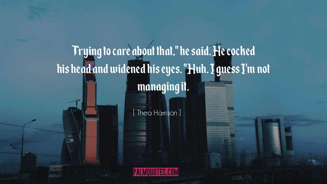 Thea Hillman quotes by Thea Harrison