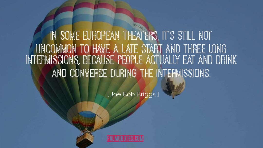 Theaters quotes by Joe Bob Briggs