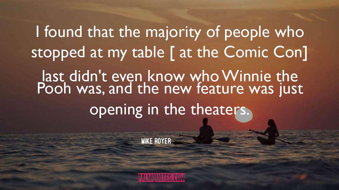 Theaters quotes by Mike Royer