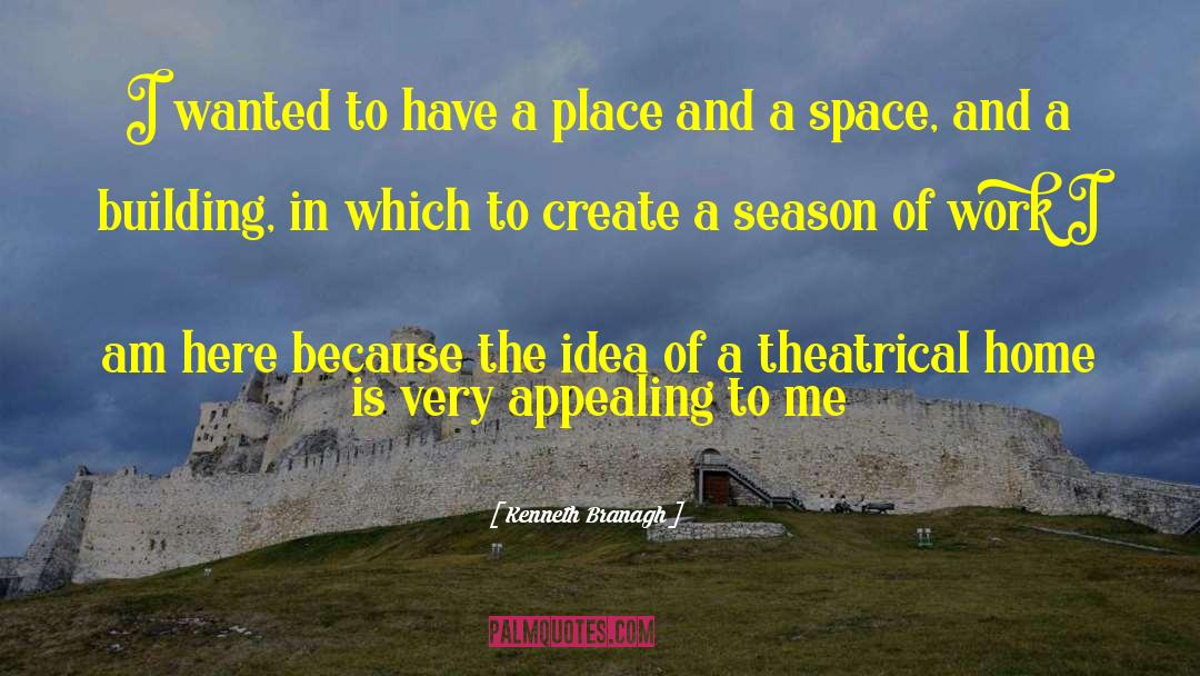 Theatrical quotes by Kenneth Branagh