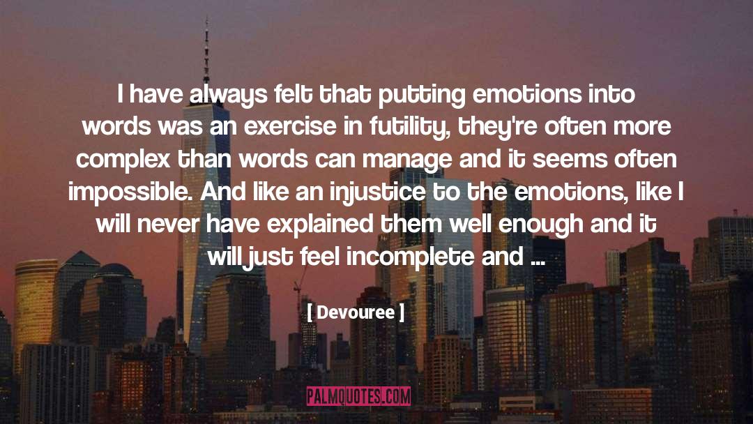Theelite Idiot Love quotes by Devouree