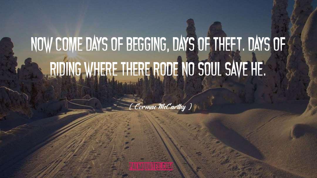 Theft quotes by Cormac McCarthy