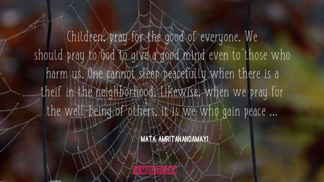 Theif quotes by Mata Amritanandamayi