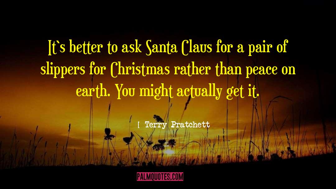 Thelmas Santa Clarita quotes by Terry Pratchett