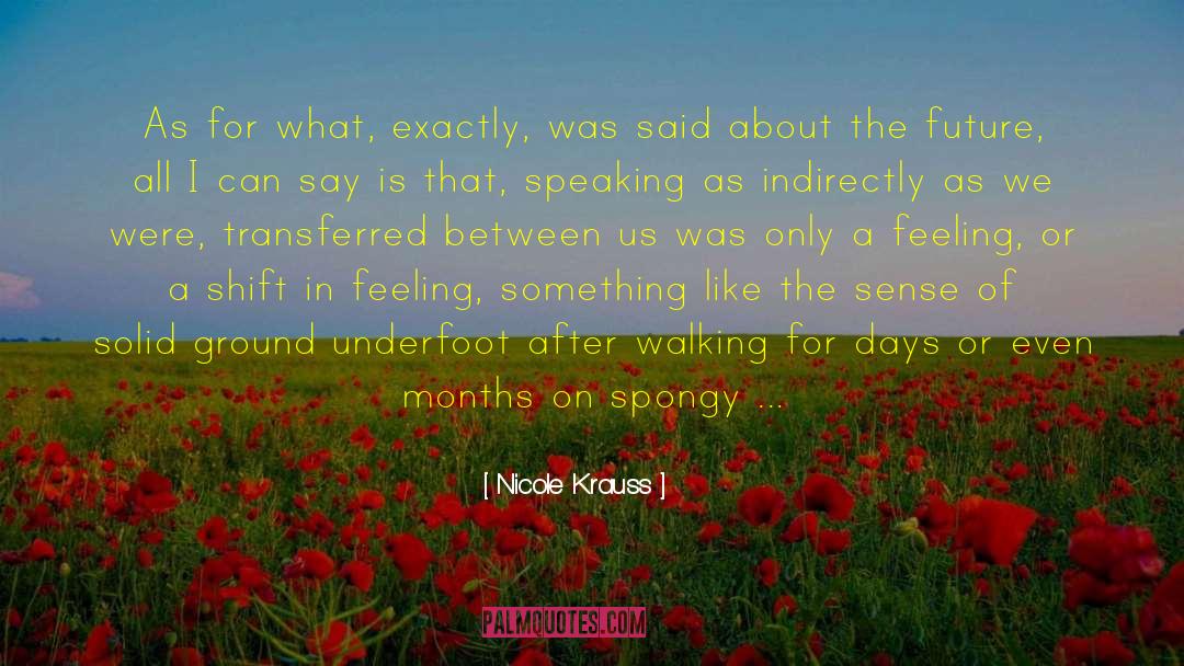 Then And Now quotes by Nicole Krauss