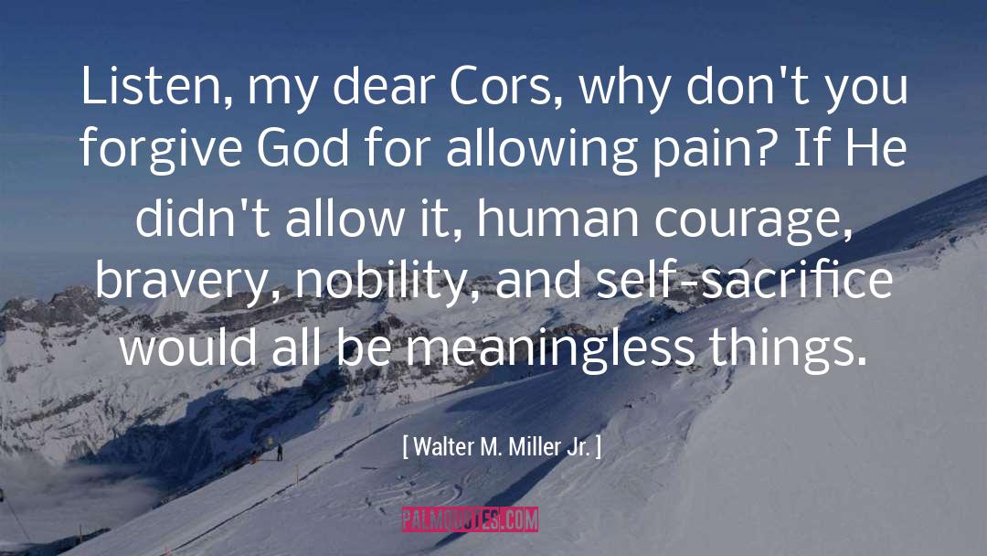 Theodicy quotes by Walter M. Miller Jr.