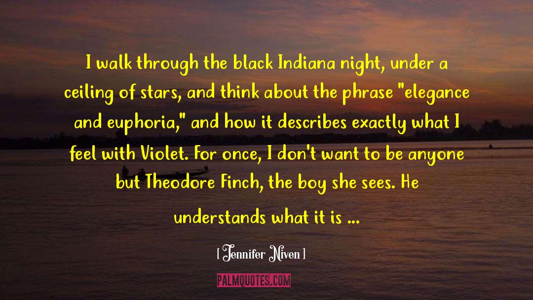 Theodore Finch quotes by Jennifer Niven