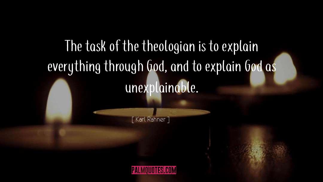 Theologian quotes by Karl Rahner