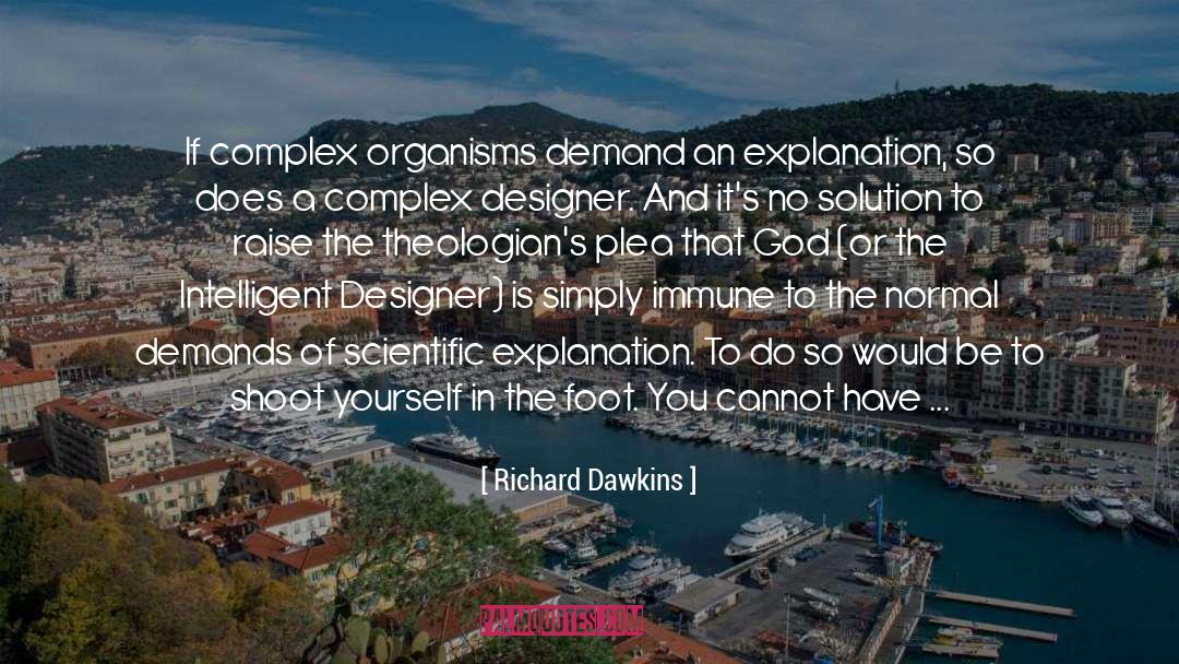 Theologians quotes by Richard Dawkins