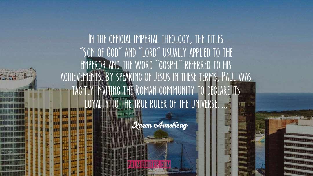 Theology quotes by Karen Armstrong