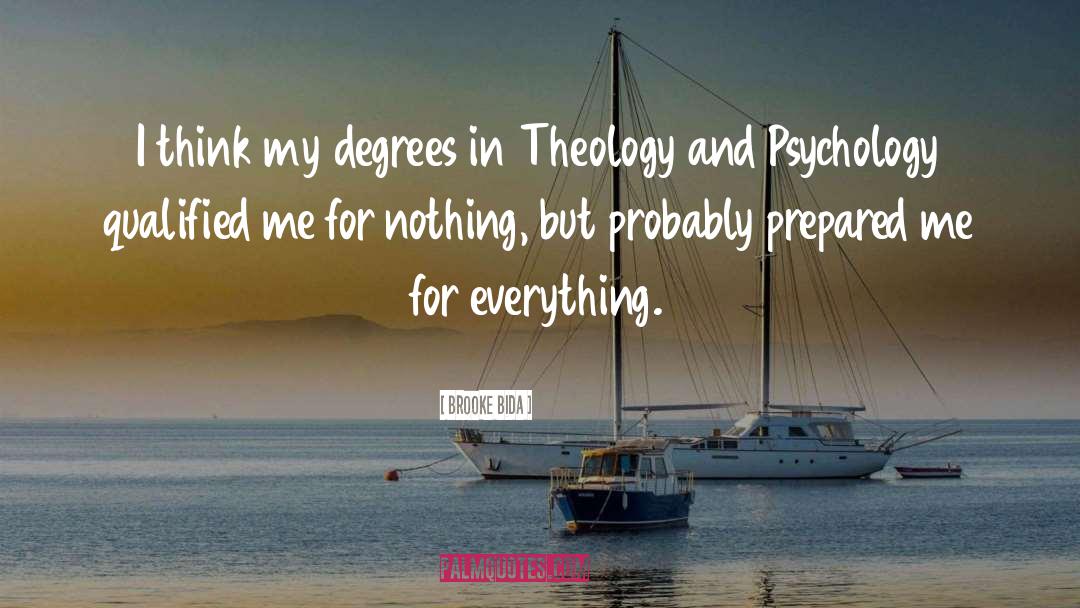 Theology quotes by Brooke Bida