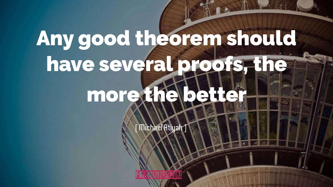 Theorem quotes by Michael Atiyah
