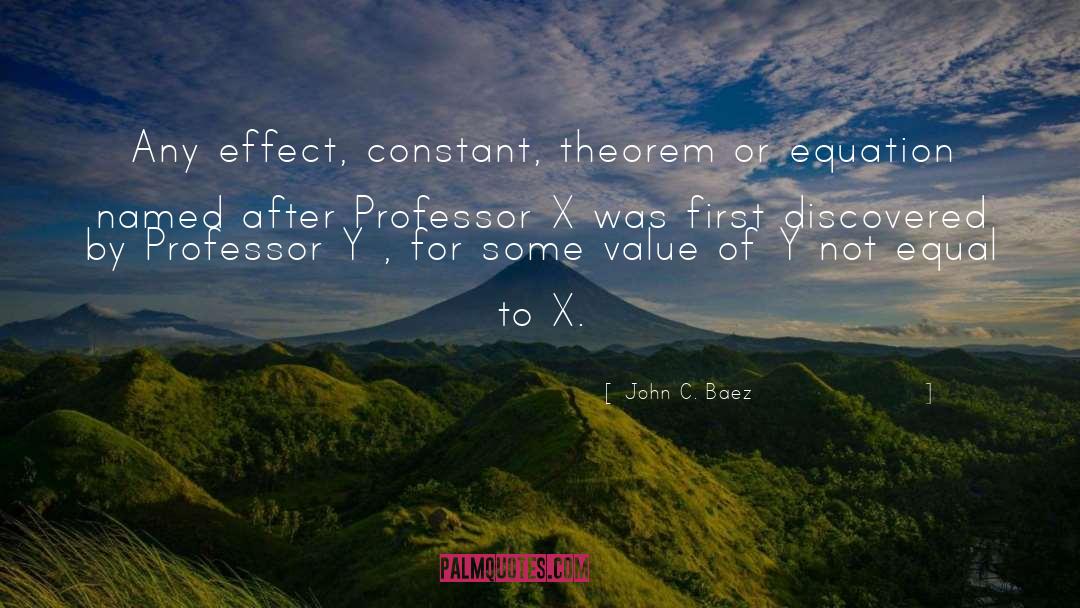 Theorems quotes by John C. Baez