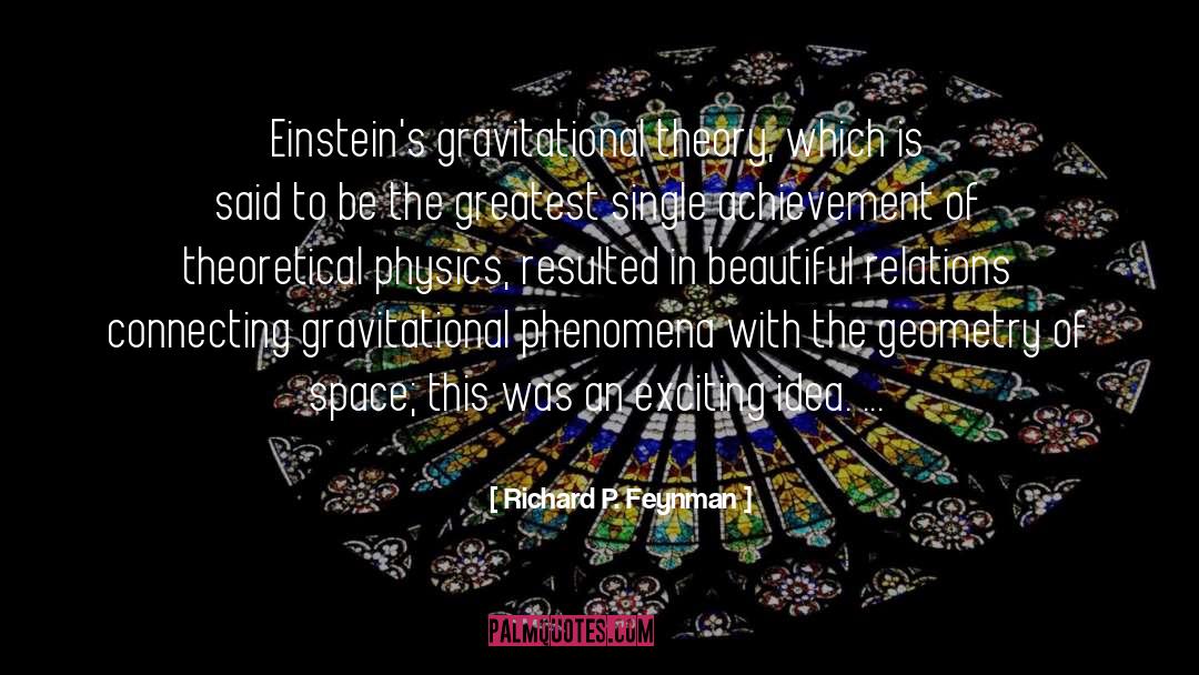 Theoretical Physics quotes by Richard P. Feynman