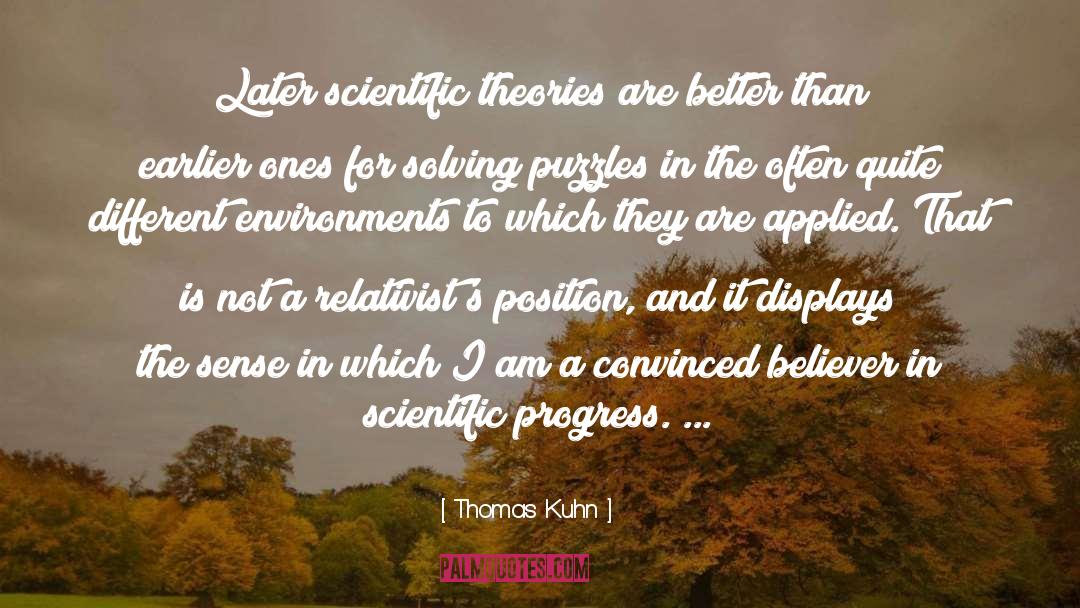 Theories quotes by Thomas Kuhn