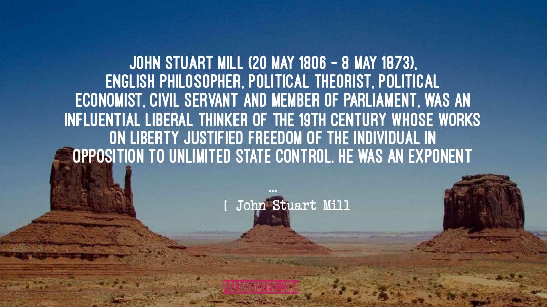 Theorist quotes by John Stuart Mill