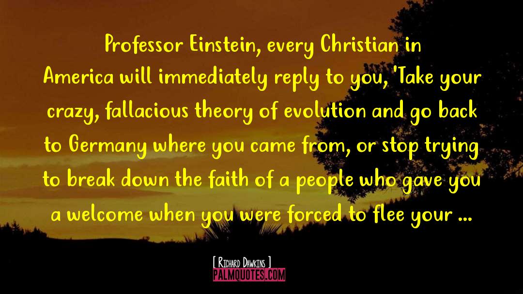 Theory Of Evolution quotes by Richard Dawkins