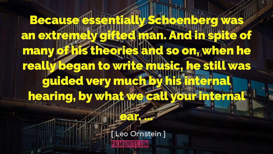 Theory Of Gravity quotes by Leo Ornstein