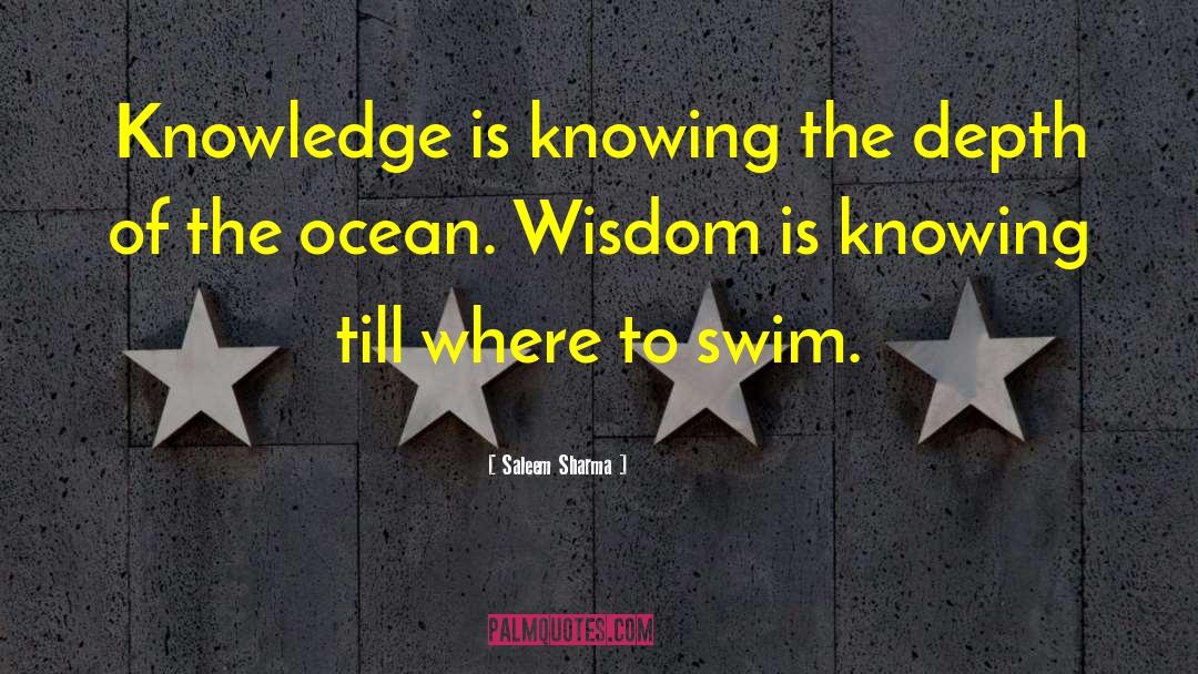 Theory Of Knowledge quotes by Saleem Sharma