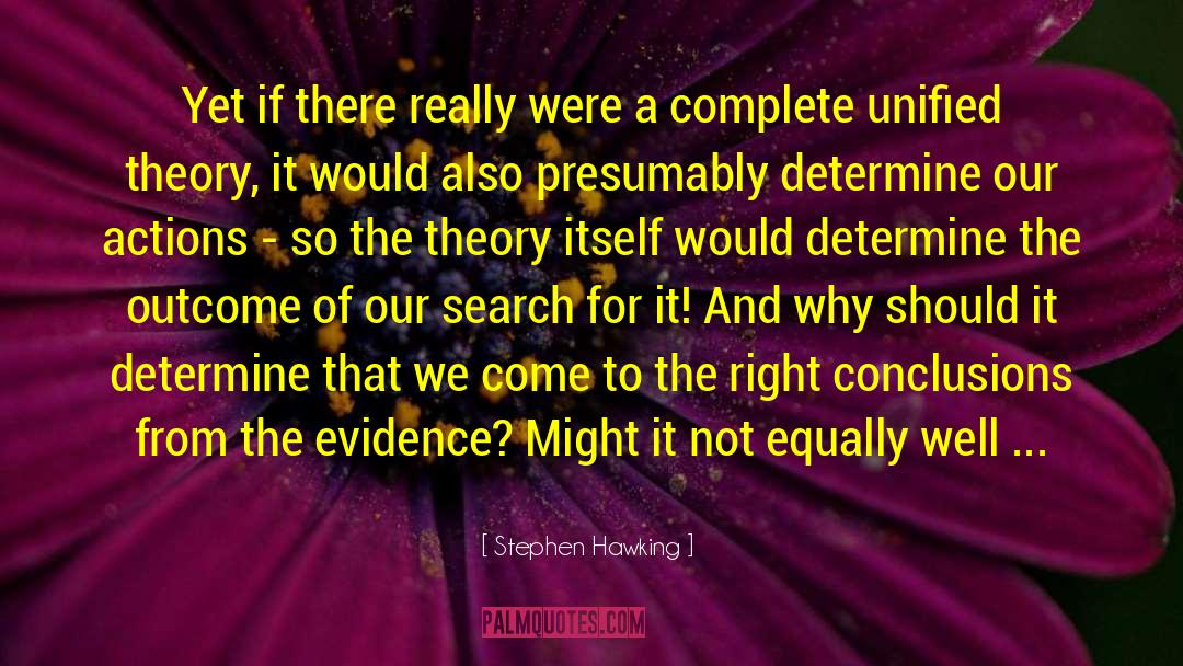 Theory Of Parallels quotes by Stephen Hawking